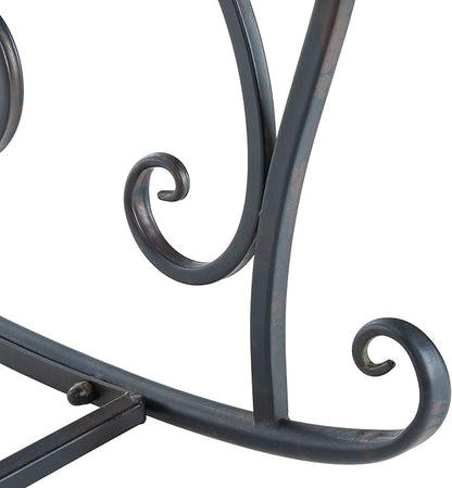 Safavieh PAT5021A Outdoor Collection Ressi Pearl White Rock Bench