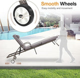 HOMREST Pool Lounge Chairs Set of 3 - Photo 5