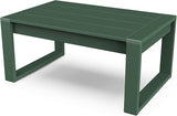 POLYWOOD® Edge Coffee Table, Green