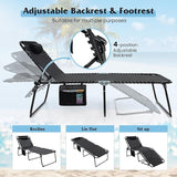 GYMAX Lounge Chair for Outside - Photo 4
