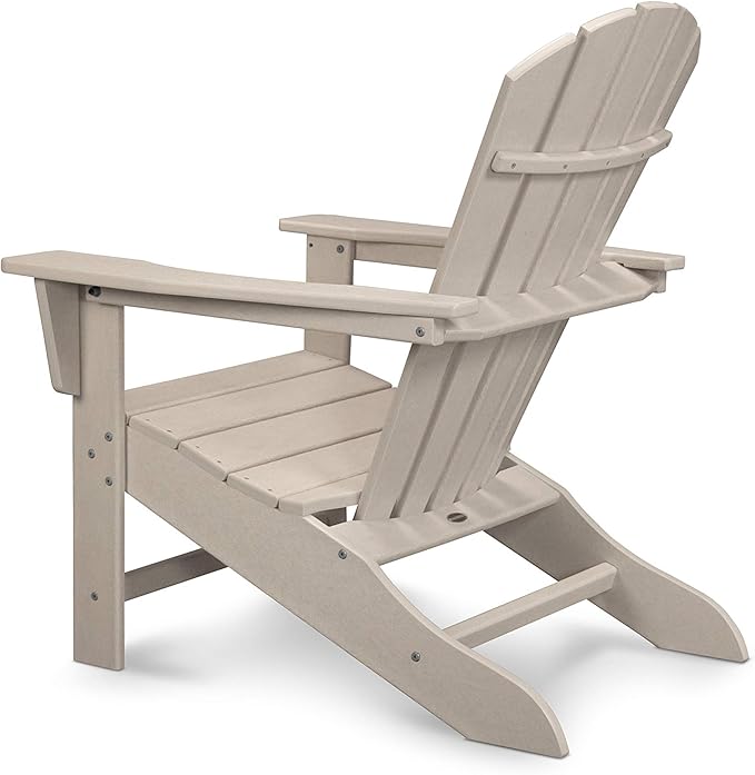 POLYWOOD® Shore Line Adirondack Chair, Sand