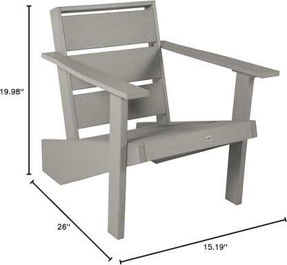 Haven Modern Adirondack Chair, Cove Gray