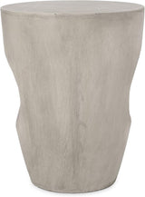Samuel Indoor Contemporary Lightweight Concrete Accent Side Table - Photo 4