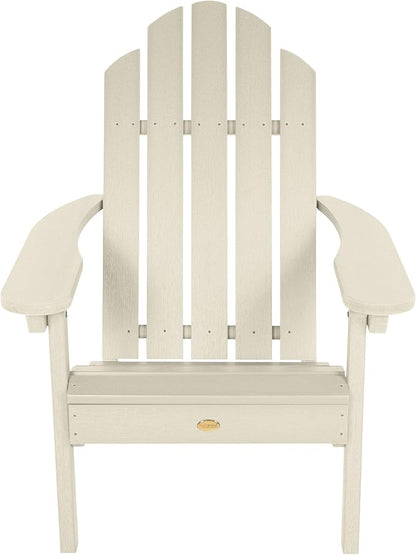 Highwood Classic Westport Adirondack Chairs, 2-Piece Set, Whitewash