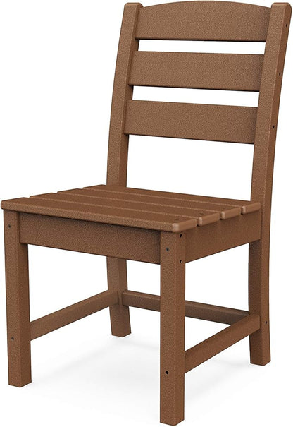 Polywood® Lakeside Dining Side Chair in Teak