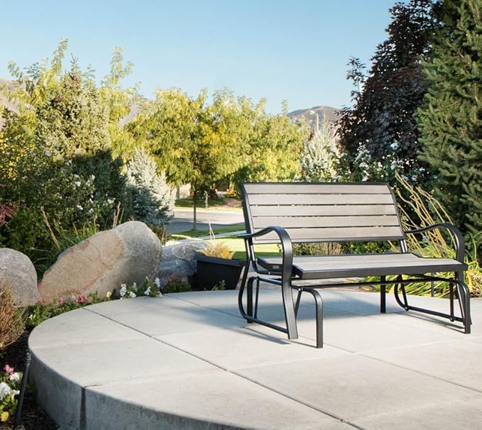 LIFETIME 60276 Glider Bench, Harbor Gray - Photo 7