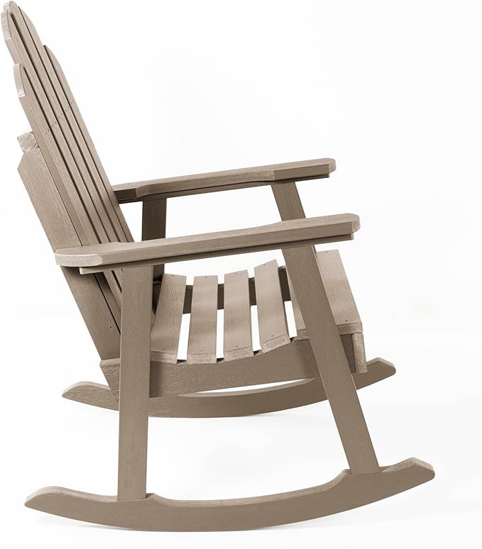 Highwood Classic Westport Garden Rocking Chair, Woodland Brown
