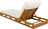 Outdoor Lounge Chaise Set with 3-Fold 4" Water-Resistant Cushion & Headrest, 4-Position Adjustable Backrest Recliner - Photo 7