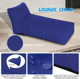 Outdoor Chaise Lounge Chair, Sunbed UV Resistant Sofa Couch Patio Furniture Waterproof Outside Sunlounge Reclining - Photo 4