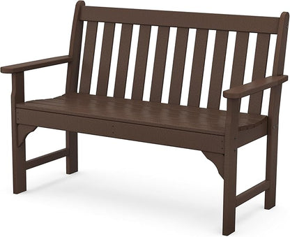 POLYWOOD GNB48MA Vineyard 48" Bench, Mahogany