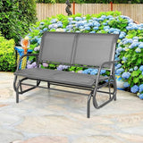 Giantex Swing Glider Chair 48 Inch with Spacious Space - Photo 8