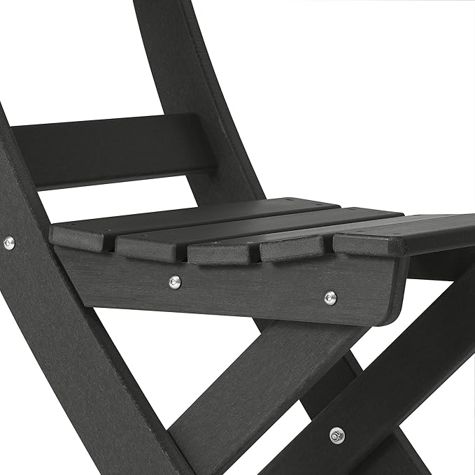 Costaelm Outdoor Patio Modern Folding Dining Chair - Photo 9