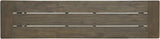 Merax Acacia Wood Outdoor Benches, 63" Rustic Patio Bench with Sandblast Gray Finish and H-Stretcher Design - Photo 7