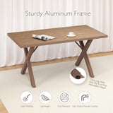Aluminum Outdoor Dining Table - All-Weather Exposure - Photo 6