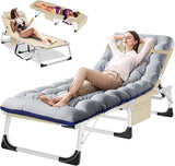 DoCred Folding Lounge Chair with Mattress - Photo 1