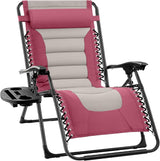 Best Choice Products Oversized Padded Zero Gravity Chair, Folding Outdoor Patio Recliner - Photo 1