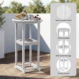 Ciokea 3-Pcs Bistro Table and Chairs - Photo 5