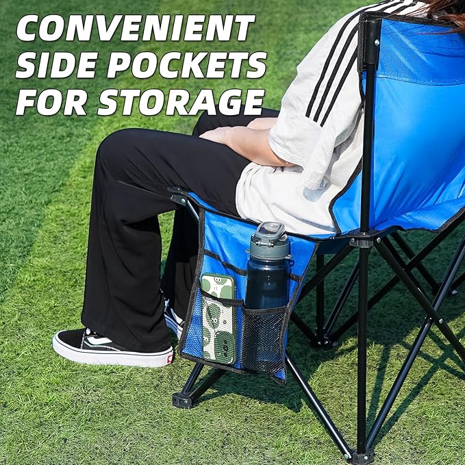G GOOD GAIN Portable Soccer Bench - Team Bench Soccer 6 Seats with Bag, Sideline Folding Bench - Photo 6
