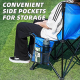 G GOOD GAIN Portable Soccer Bench - Team Bench Soccer 6 Seats with Bag, Sideline Folding Bench - Photo 6
