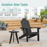HDPS Outdoor Side Table, Small Round Side Table Weather-Resistant, Outdoor Side Tables for Patio, Porch, Deck - Photo 4