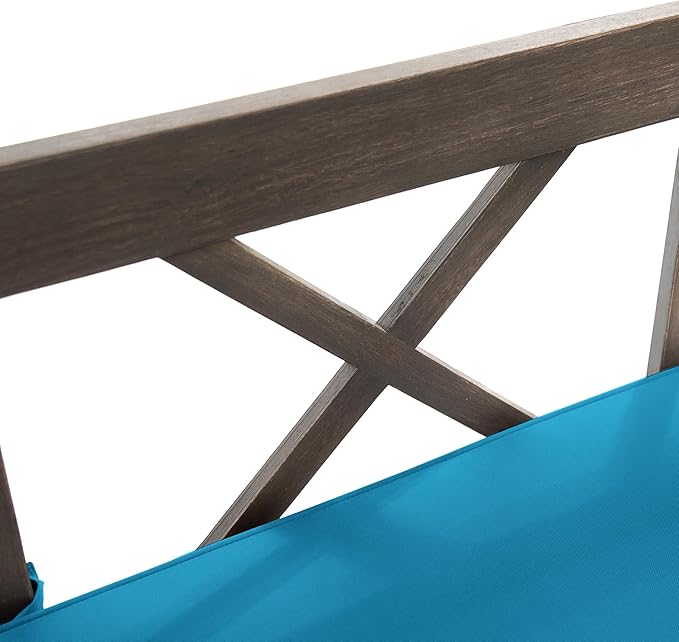 Christopher Knight Home Gary Patio Convertible Couch, Wooden Outdoor Daybed - Photo 10
