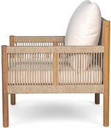 Christopher Knight Home Barris Lounge Chair Outdoor, Patio Accent Chair, Comfy Reading Single Sofa - Photo 5
