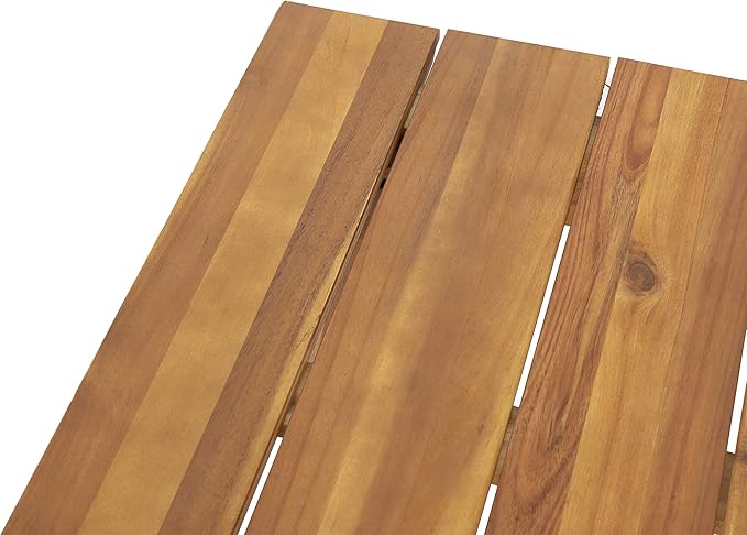 Burchett Outdoor Coffee Table - Acacia Wood - Teak
