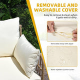 DWVO Patio Furniture Set, 4 Pieces Outdoor Patio Conversation Set - Photo 5