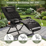 Homall Oversized Zero Gravity Chair, Set of 2 Recliner Lounge Chair with Removable Soft Cushion and Cup Holder - Photo 6