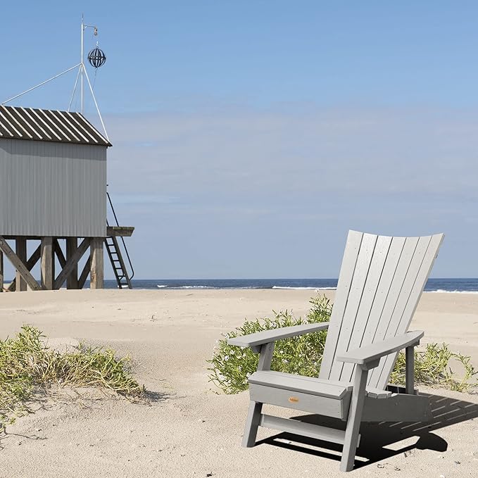 highwood Manhattan Beach Adirondack Chair, Harbor Gray