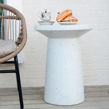 Christopher Knight Home Norvin Patio Lightweight Concrete Terrazzo Coffee Table - Photo 6
