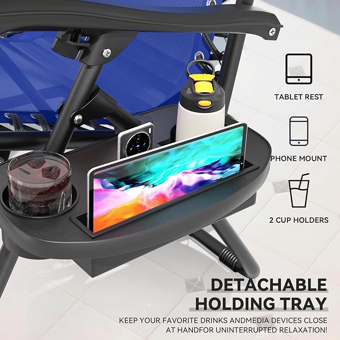 Zero Gravity Chair, Portable Outdoor Chair - Photo 6
