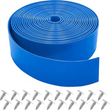 Vinyl Straps for Patio Chair Repair Kit 2'' Wide 20 Ft Long Replacement Straps + 20 Free Rivets for Outdoor Lawn - Photo 1