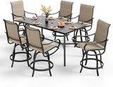 PHI VILLA 7 Piece Outdoor Bar Set - Photo 1