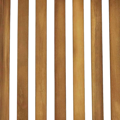 Sunnydaze Foldable Teak Wood Outdoor Chairs – Folding Patio Chair Set of 2 for Deck or Balcony – Wooden Teak Furniture with Light Finish
