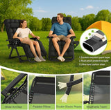 Suteck Zero Gravity Chair, Reclining Camping Lounge Chair w/Removable Cushion, Upgraded Lock and Cup Holder - Photo 8