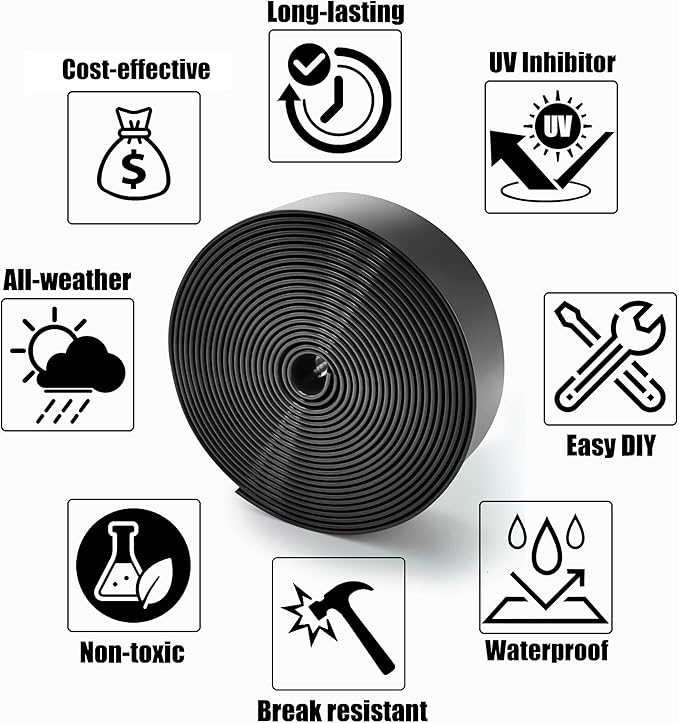 Vinyl Straps for Patio Chair Repair Kit 2'' Wide 10 Ft Long Replacement Straps + 10 Free Rivets for Outdoor Lawn - Photo 3