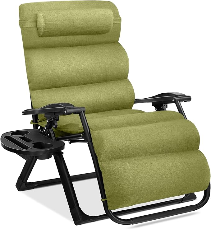 Best Choice Products Oversized Zero Gravity Chair, Folding Outdoor Patio Recliner - Photo 1