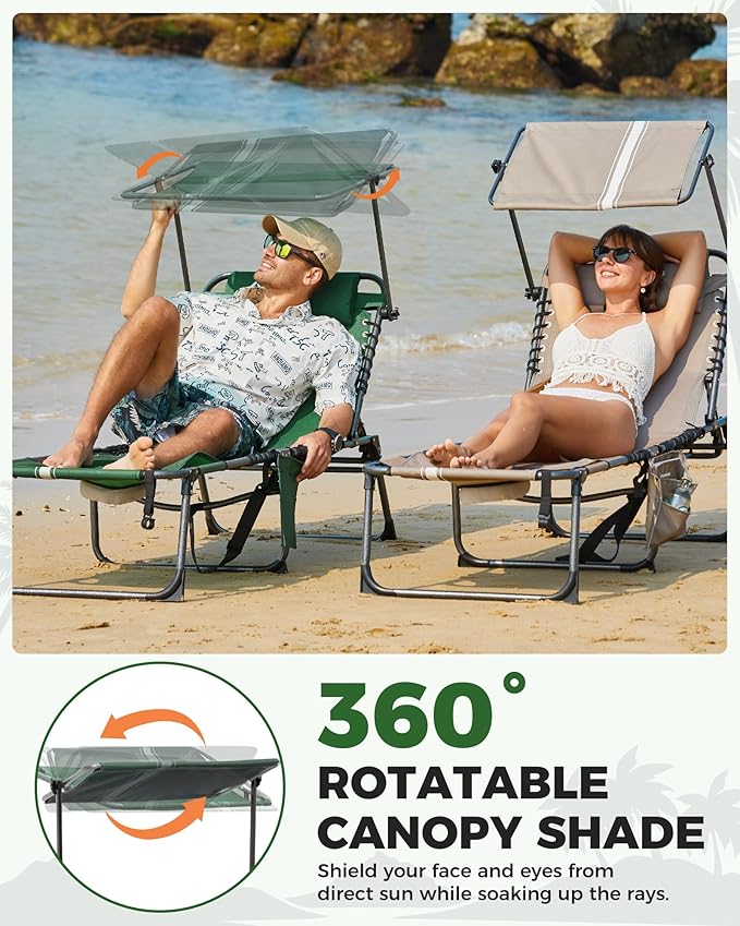 KingCamp Tanning Chair with Face Hole - Photo 4