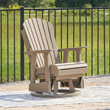 Signature Design by Ashley Hyland Wave Contemporary Swivel Glider Adirondack Chair with 360-Degree Swivel - Photo 2