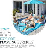 Floating Luxuries Kai Shelf Pool Lounger, in-Pool, Use in Pools with Shelves Up to 9 Inches Deep - Photo 7