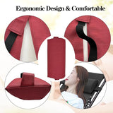 Zero Gravity Chair Set of 2 Replacement Pillow Headrest with Elastic Band - Photo 3