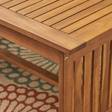 Christopher Knight Home Grace Outdoor Acacia Wood Coffee Table, Brown Patina Finish - Photo 6