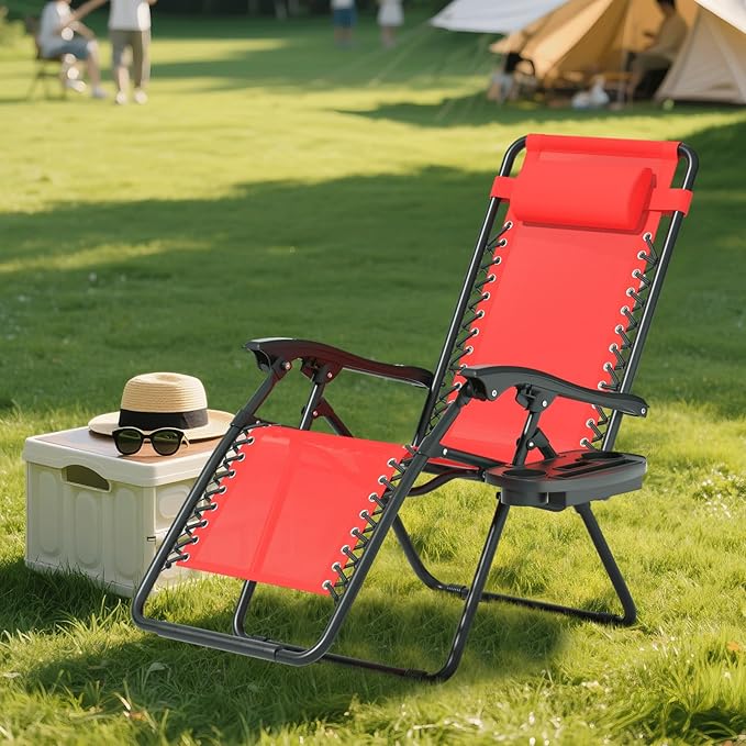 Zero Gravity Chair, Portable Outdoor Chair - Photo 2