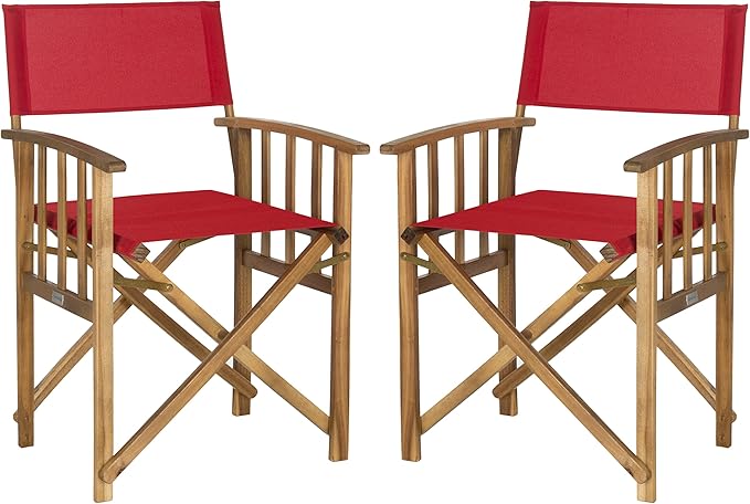 SAFAVIEH Outdoor Living Collection Laguna Director Chairs - Photo 1