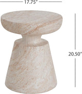Christopher Knight Home Jaym 20.5" H Indoor Outdoor Accent Side Table, Patio Decorative End Table - Photo 2