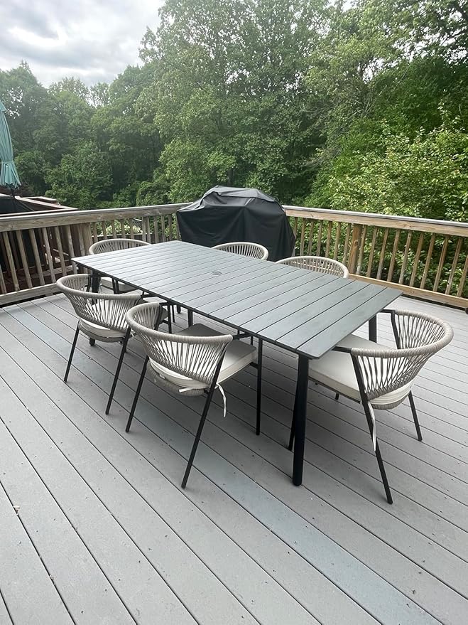 70" Patio Outdoor Dining Table for 6 - Photo 2