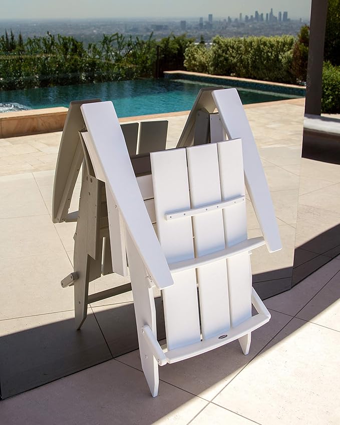 POLYWOOD Modern Folding Adirondack Chair - Photo 8