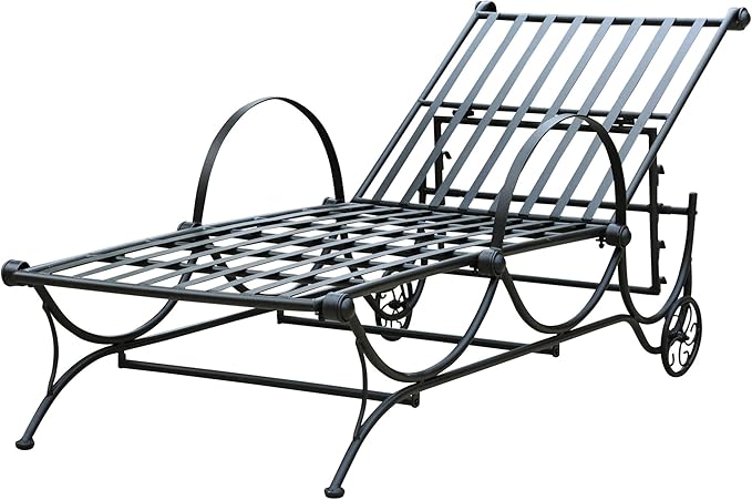 International Caravan Mandalay Single Multi-Position Chaise Lounge