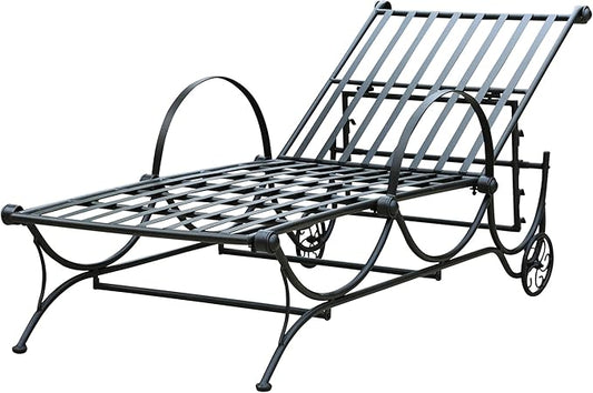 International Caravan Mandalay Single Multi-Position Chaise Lounge
